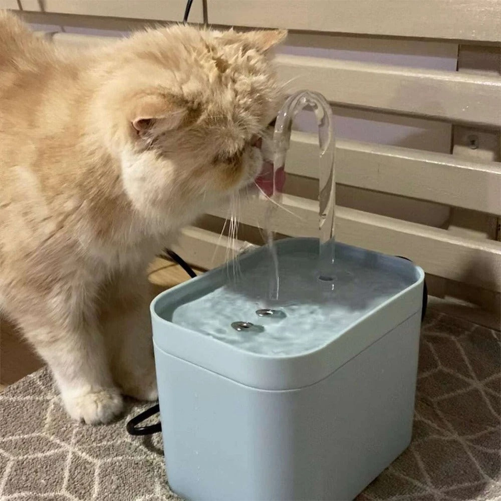 PawTasticLife™ Premium Cat Water Fountain – 1.5L Silent & Filtered Dispenser