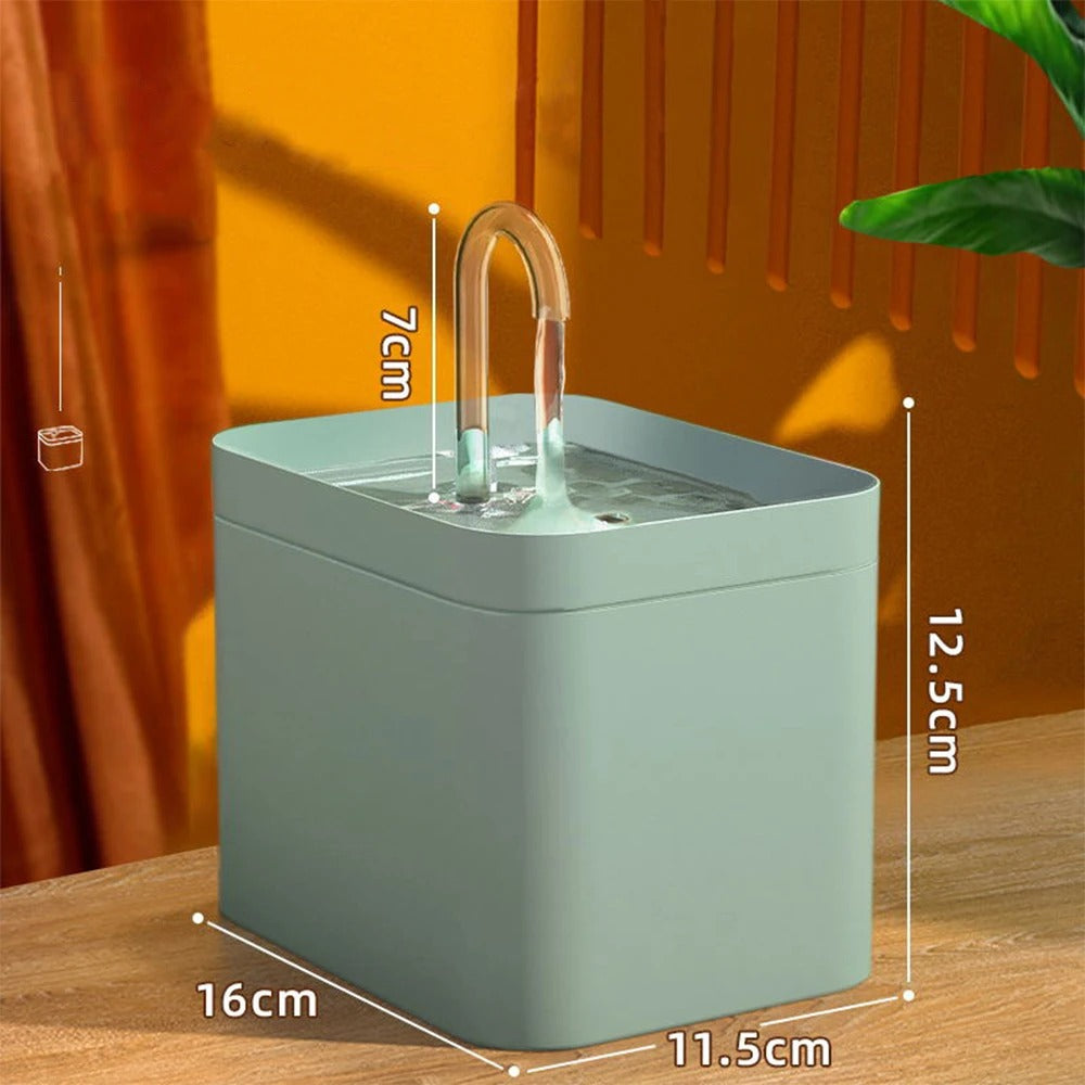 PawTasticLife™ Premium Cat Water Fountain – 1.5L Silent & Filtered Dispenser
