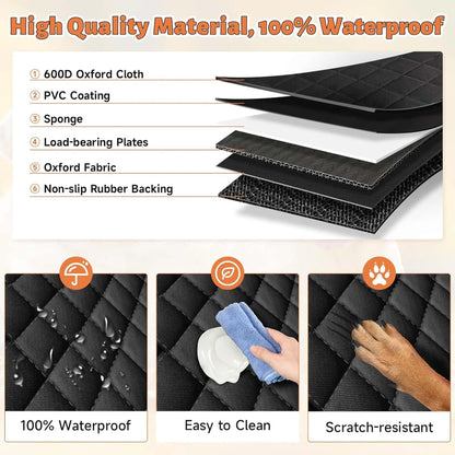 PawTasticLife™ Dog Car Seat Cover Waterproof