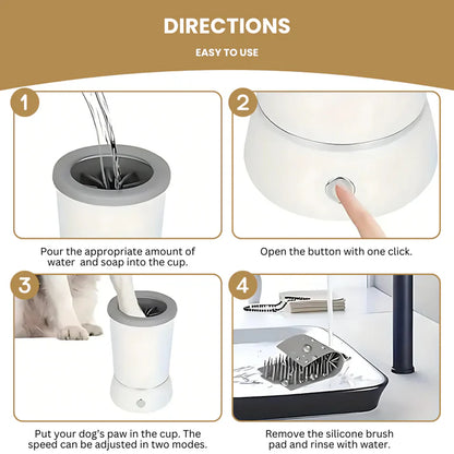 PawTasticLife™ Automatic Paw Cleaner