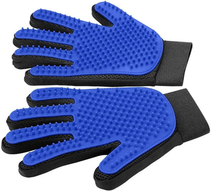 PawTasticLife™ Grooming Gloves – Deshedding & Massaging