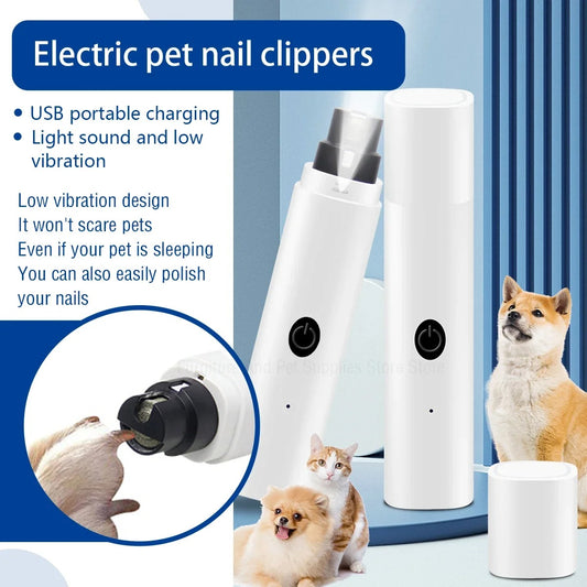 PawTasticLife™ - LED Electric Pet Nail Grinder