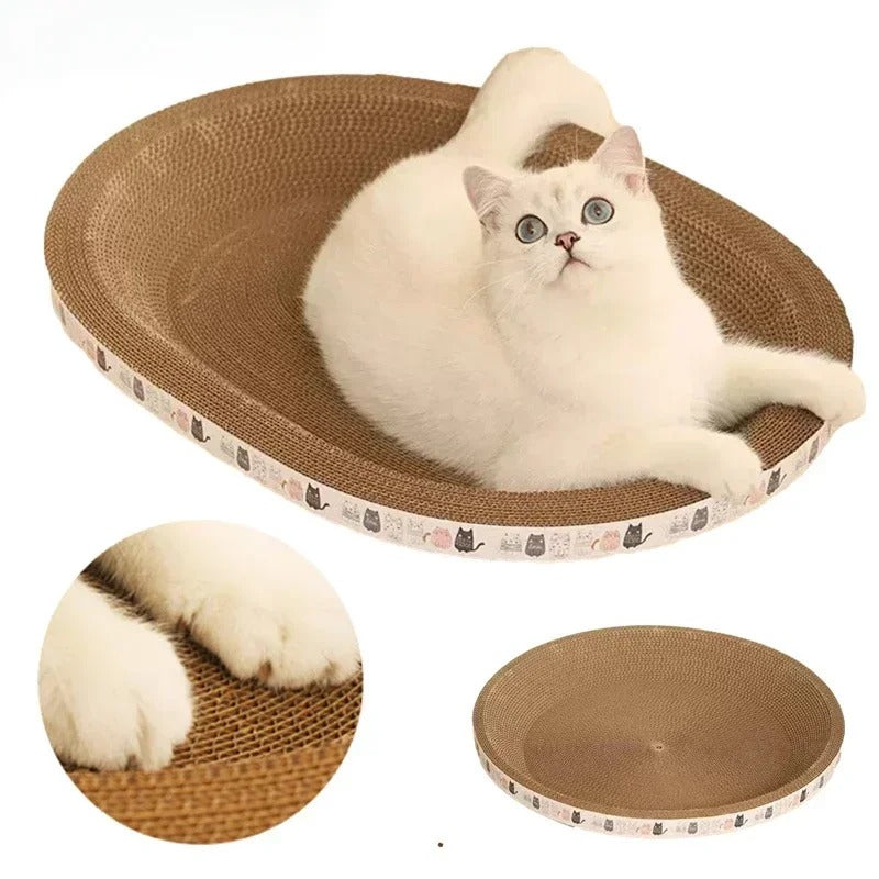 PawTasticLife™Corrugated Cat Scratcher