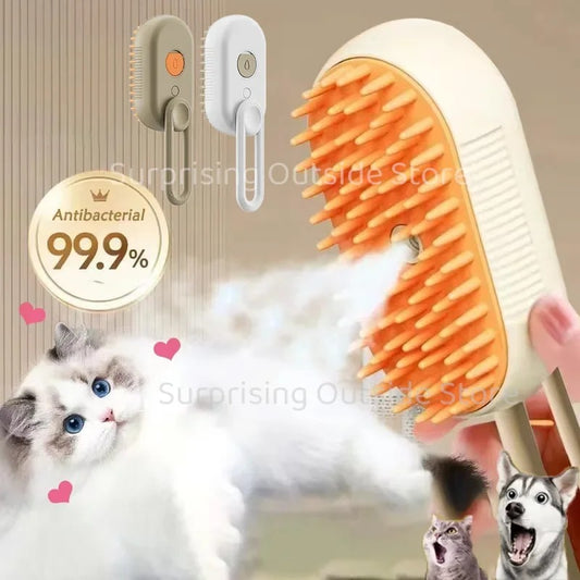 PawTasticLife™ SteamBrush 3-in-1