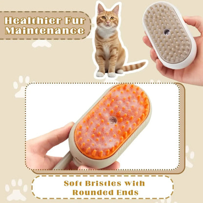PawTasticLife™ SteamBrush 3-in-1