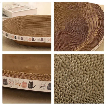 PawTasticLife™Corrugated Cat Scratcher