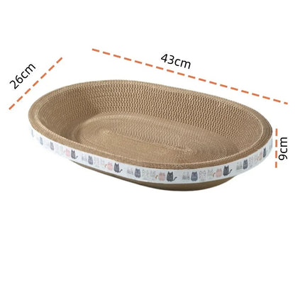 PawTasticLife™Corrugated Cat Scratcher